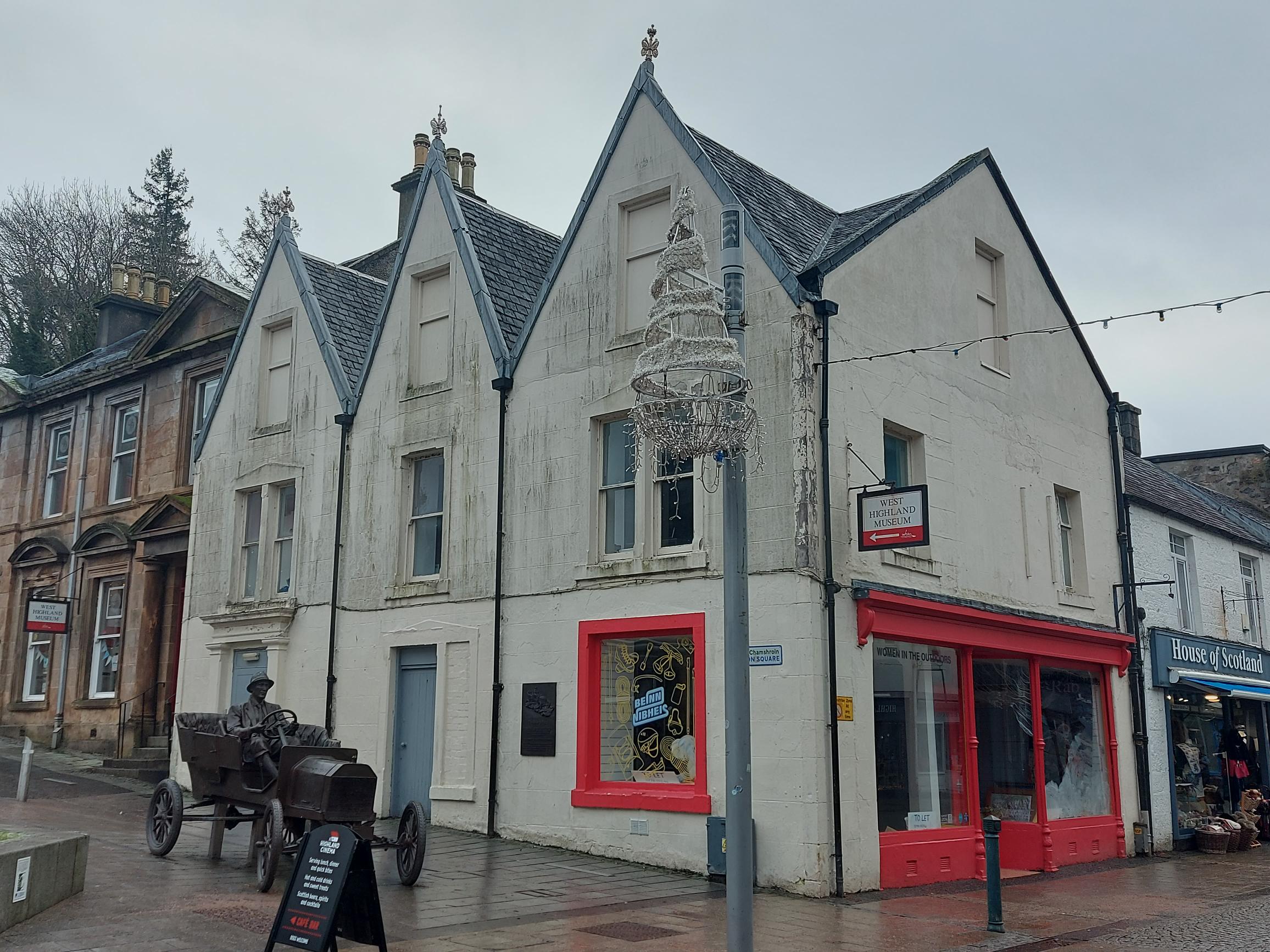 Retail Premises for Lease on Fort William High Street